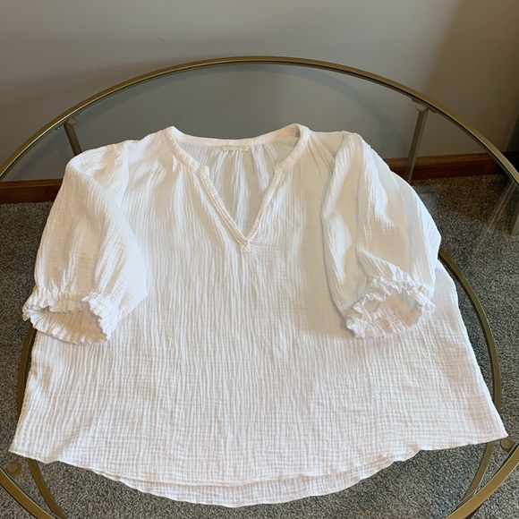 Just Living White Boho Top - Picture 12 of 15